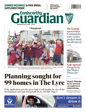 Cover of Enniscorthy Guardian