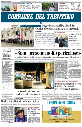 Cover of Corriere del Trentino