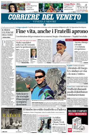 Cover of Corriere del Veneto (Venezia e Mestre)