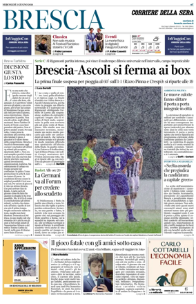 Cover of Corriere della Sera (Brescia)