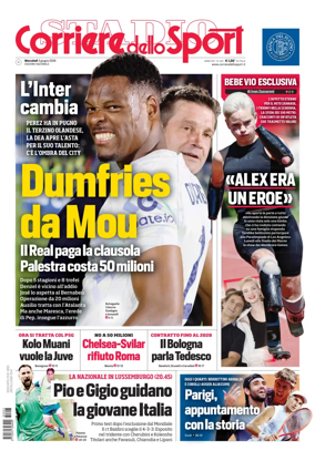 Cover of Corriere dello Sport (Nazionale)