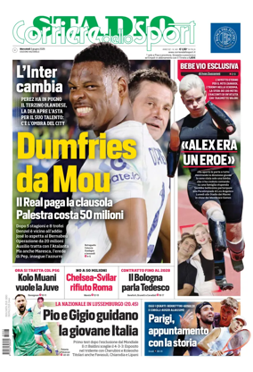 Cover of Corriere dello Sport Stadio (Nazionale)