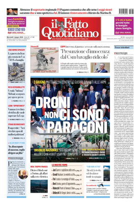 Cover of Il Fatto Quotidiano