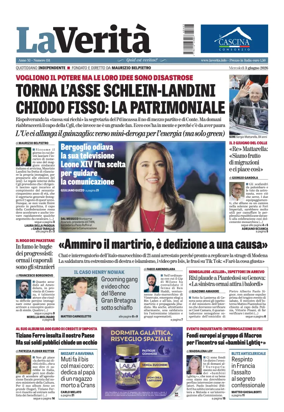 Cover of La Verita (Italia)