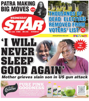 Cover of The Star (Jamaica)