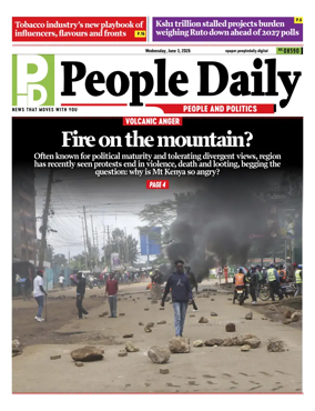 Cover of People Daily ePaper
