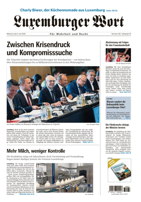Cover of Luxemburger Wort