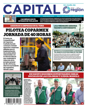 Cover of Capital Coahuila