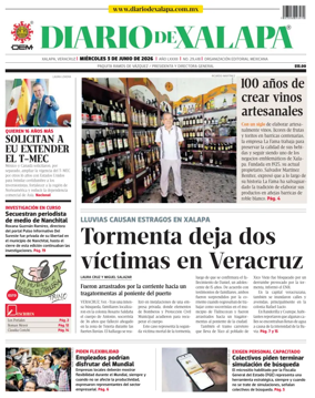Cover of Diario de Xalapa