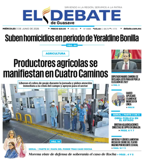 Cover of El Debate de Guasave