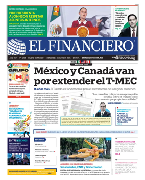 Cover of El Financiero