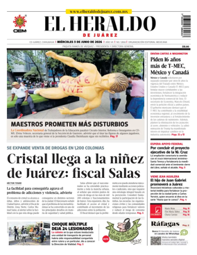 Cover of El Heraldo de Juarez