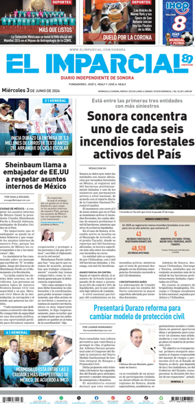 Cover of El Imparcial