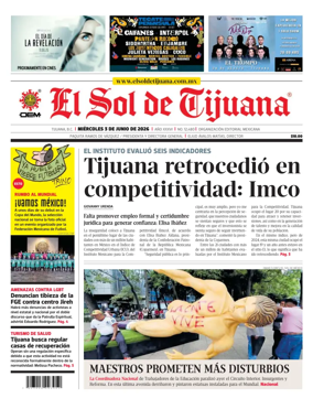 Cover of El Sol de Tijuana