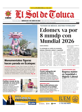 Cover of El Sol de Toluca