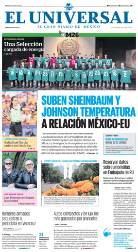 Cover of El Universal