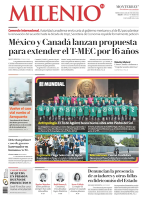 Cover of Milenio Monterrey
