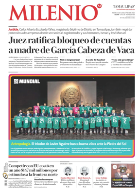 Cover of Milenio Tamaulipas