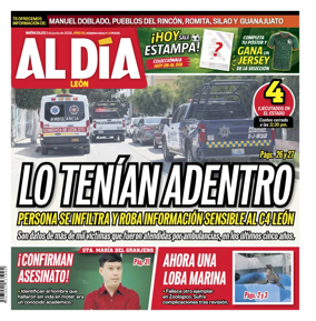 Cover of Periodico Al Dia (Leon)