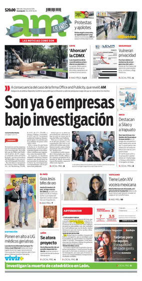 Cover of Periodico AM (Leon)