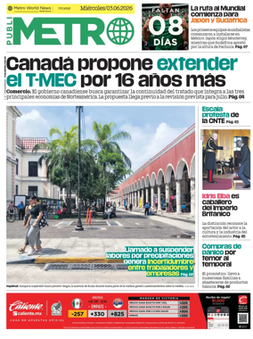 Cover of Publimetro Merida