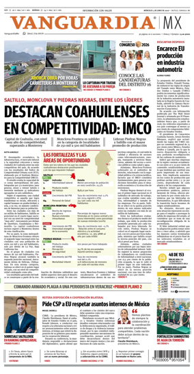 Cover of Vanguardia