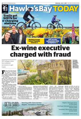 Cover of Hawke's Bay Today