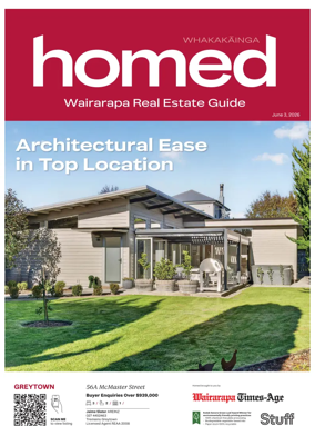 Cover of Homed Wairarapa