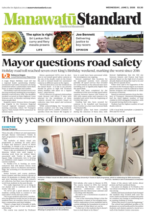 Cover of Manawatu Standard