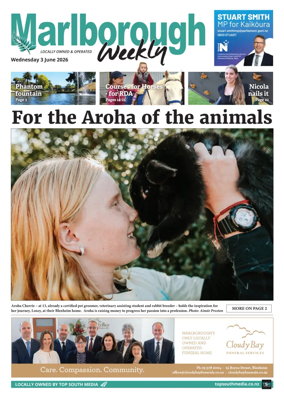 Cover of Marlborough Weekly
