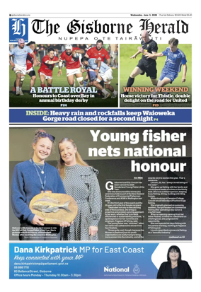 Cover of The Gisborne Herald