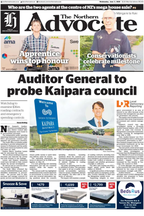 Cover of The Northern Advocate