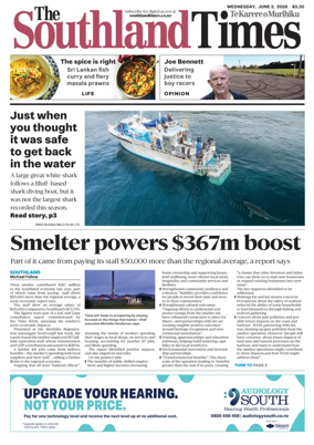 Cover of The Southland Times