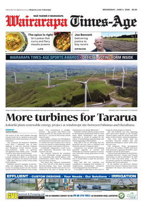 Cover of Wairarapa Times-Age (NZ)