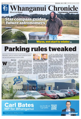 Cover of Whanganui Chronicle