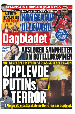 Cover of Dagbladet