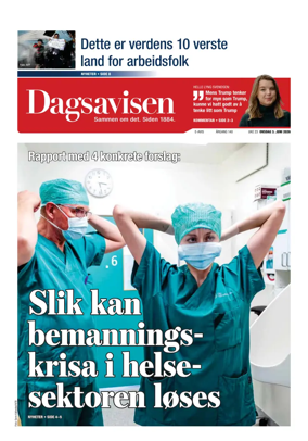Cover of Dagsavisen