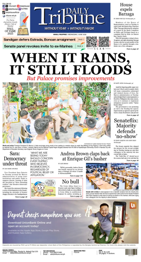 Cover of Daily Tribune (Philippines)