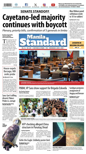 Cover of Manila Standard