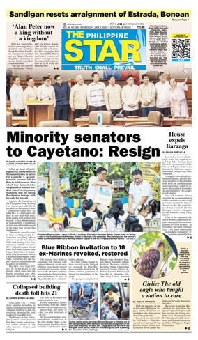 Cover of The Philippine Star