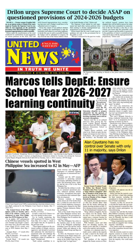 Cover of United News - English Edition