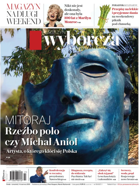 Cover of Gazeta Wyborcza