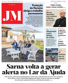 Cover of Jornal Madeira