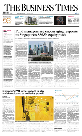 Cover of The Business Times