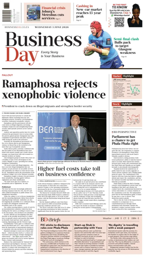 Cover of Business Day