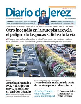 Cover of Diario de Jerez