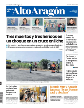Cover of Diario del Alto Aragon