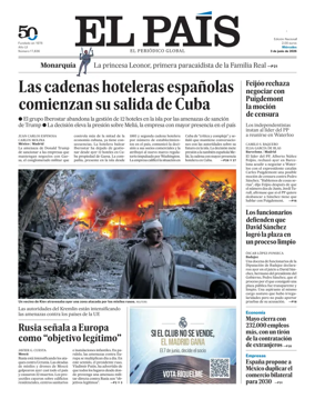 Cover of EL PAIS Andalucia