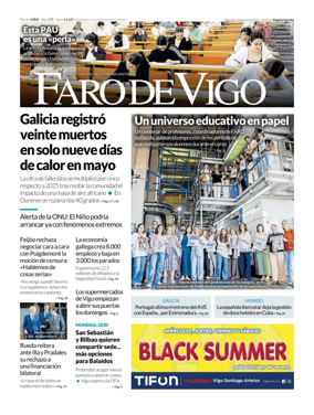 Cover of Faro de Vigo