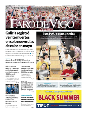 Cover of Faro de Vigo (Ourense)